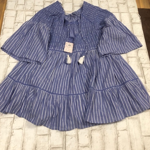 NEW!! Free People Lola Embroidered Mini Dress - Picture 9 of 9